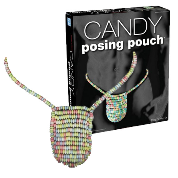 Candy posing pouch