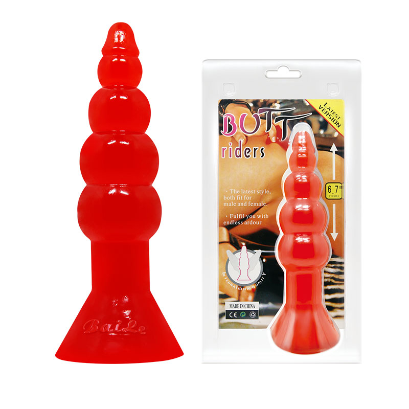 Anal plug stimulate suck 6,7 inch