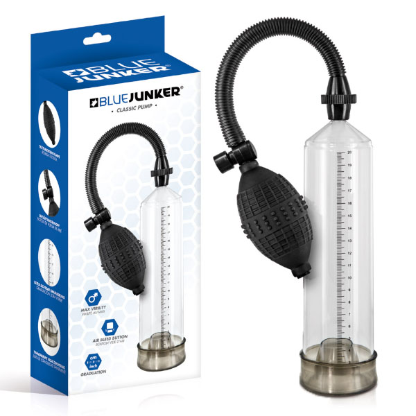 Blue junker pump