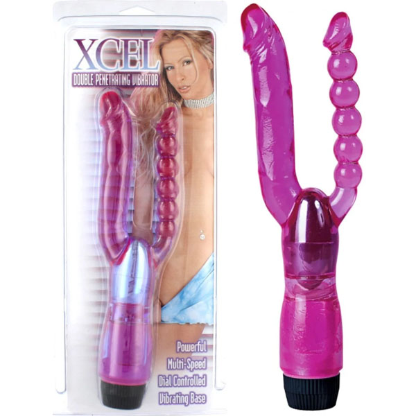 XCEL double penetrating vibrator