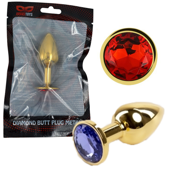 Butt plug gold small