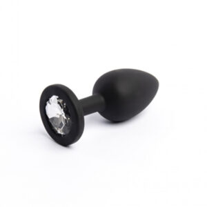 Butt plug silicone S black