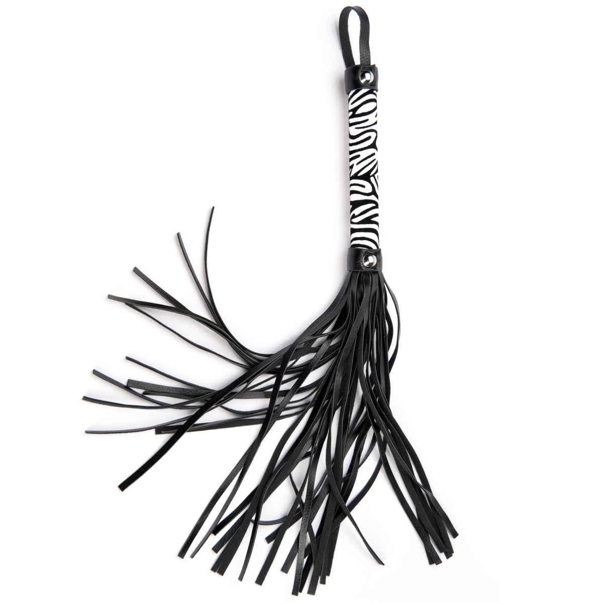 White small leopard flogger - Slika 2