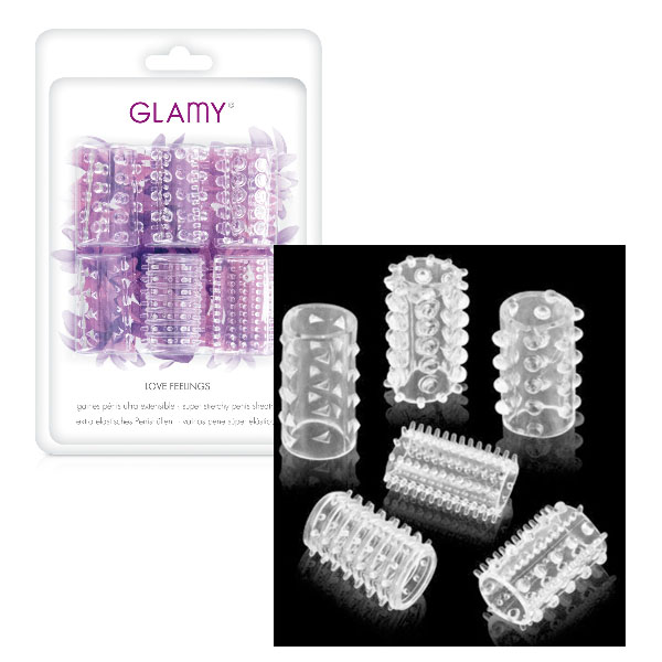 Glamy love 6 rings