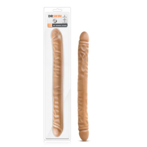 Dr.Skin 18'' double dildo mocha