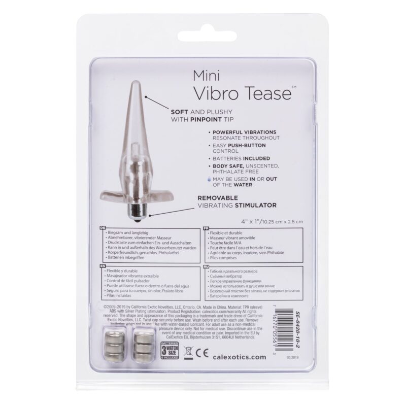 Mini vibro tease clear - Image 4