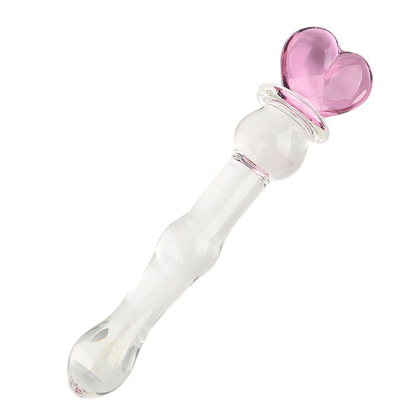 Glossy dildo No21 heart - Slika 3