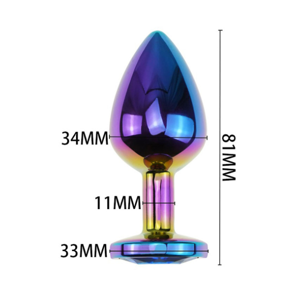 Chrome butt plug M - Slika 5