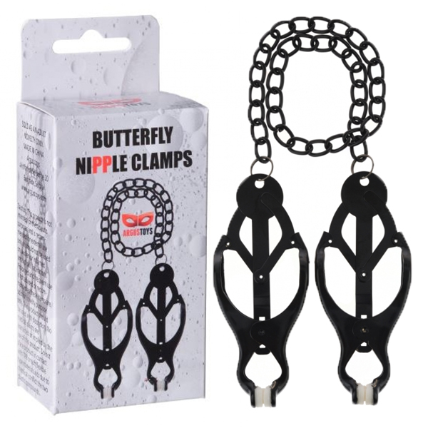 Butterfly nipple clamps