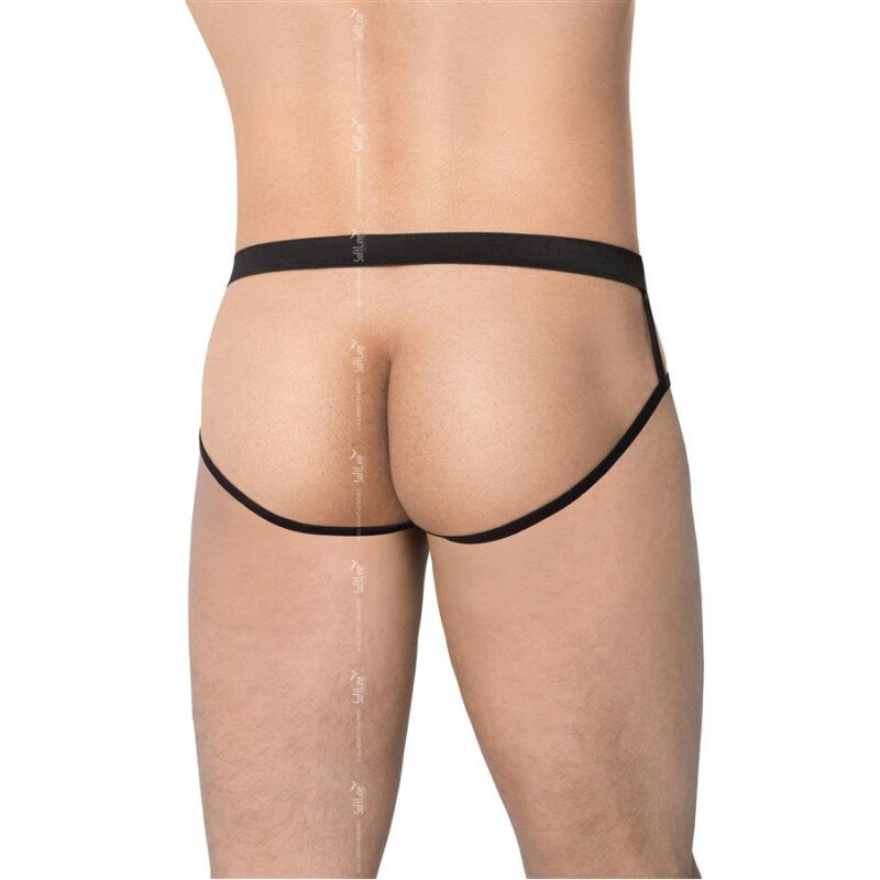 Mens thongs 4532 black - Image 2