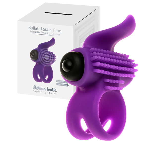 AD ring lengua violet