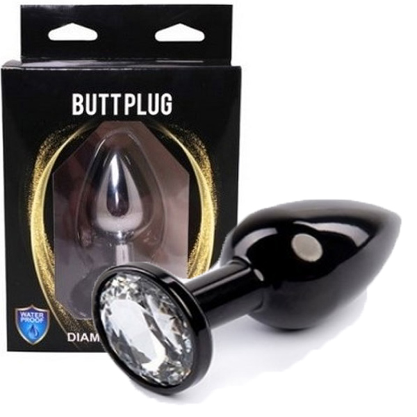Black metal plug