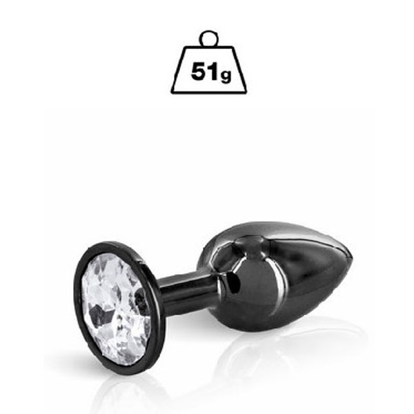 Plug aluminium black S