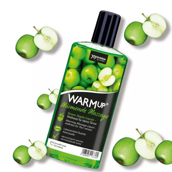 Warm up green apple