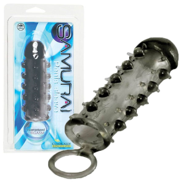 Samurai penis sleeve black