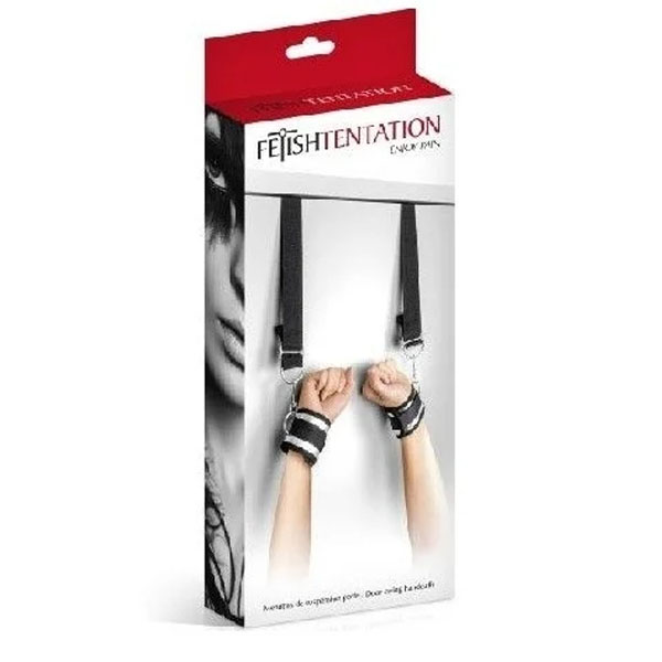 Door swing handcuffs