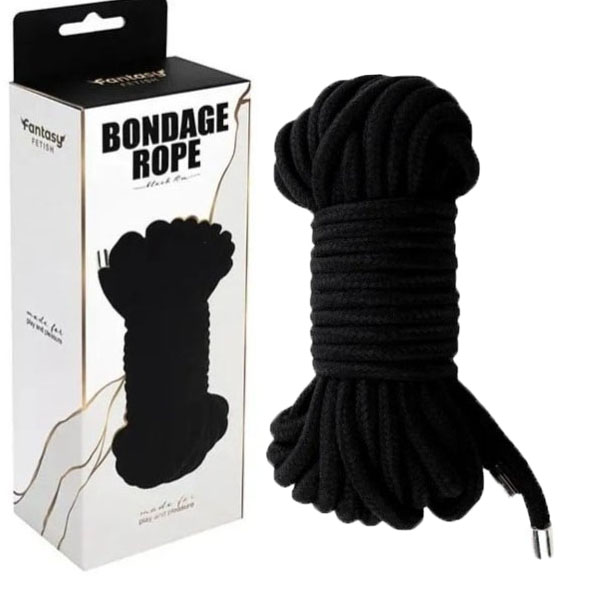 FF Bondage rope 10m black