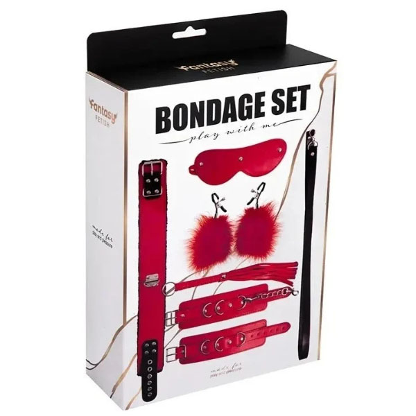 BDSM set Play with me red - Slika 6