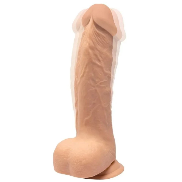 Roto and vibro dildo 22 cm - Slika 5