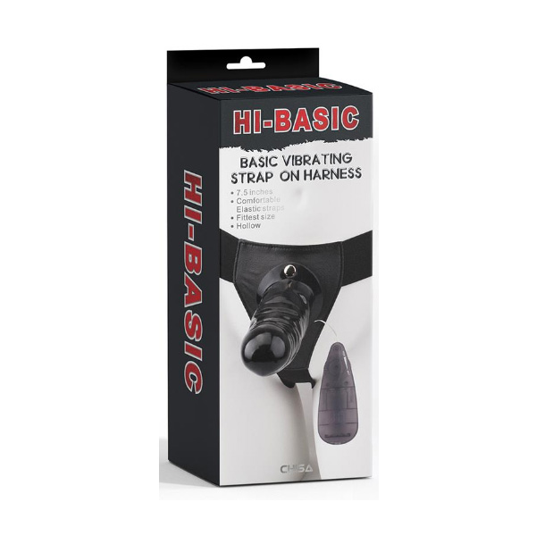 Hi-basic strap on vib black - Slika 3