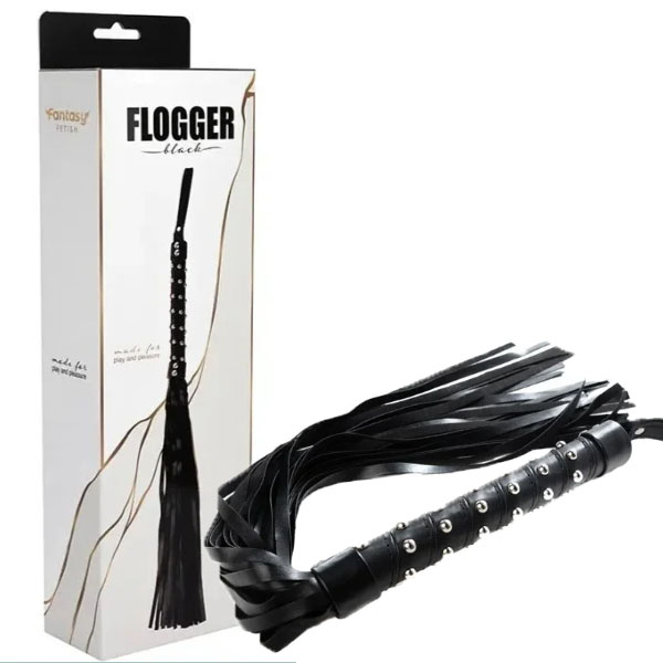 Flogger black with metal