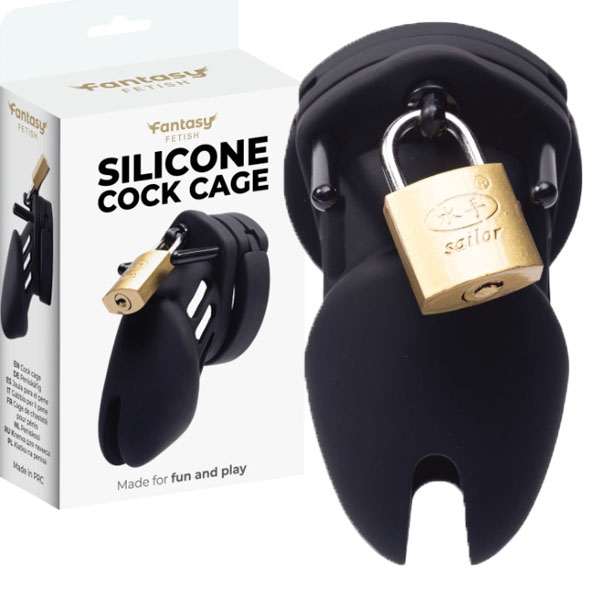 Silicone cock cage FT001162