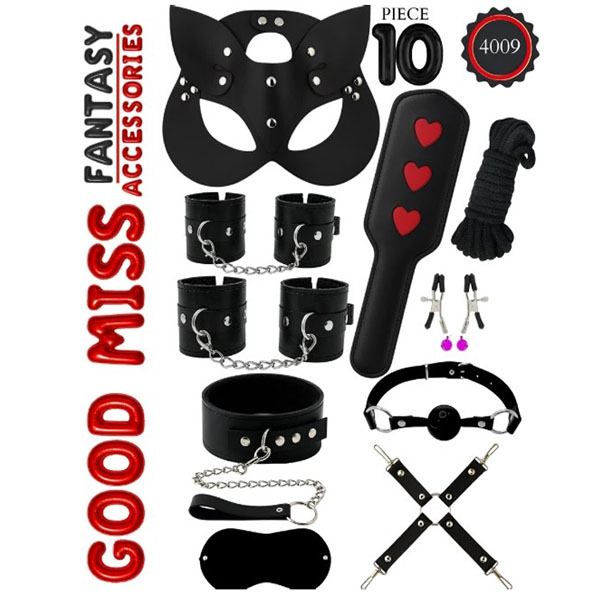 Good Miss BDSM set 10 pcs 4009