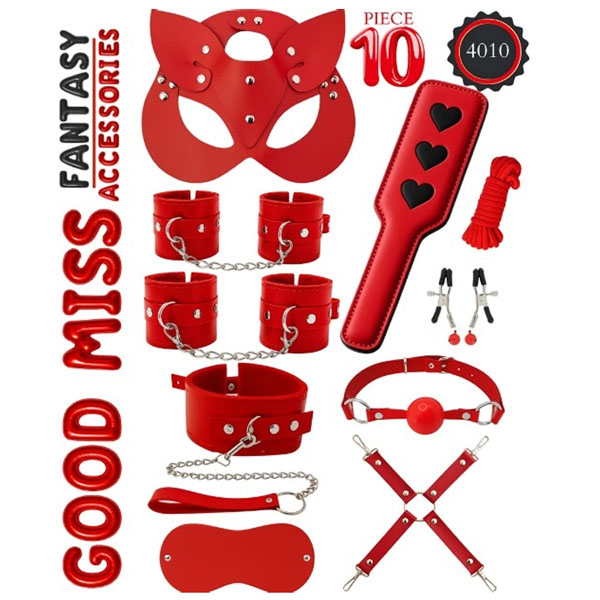 Good Miss BDSM set 10 pcs 4010