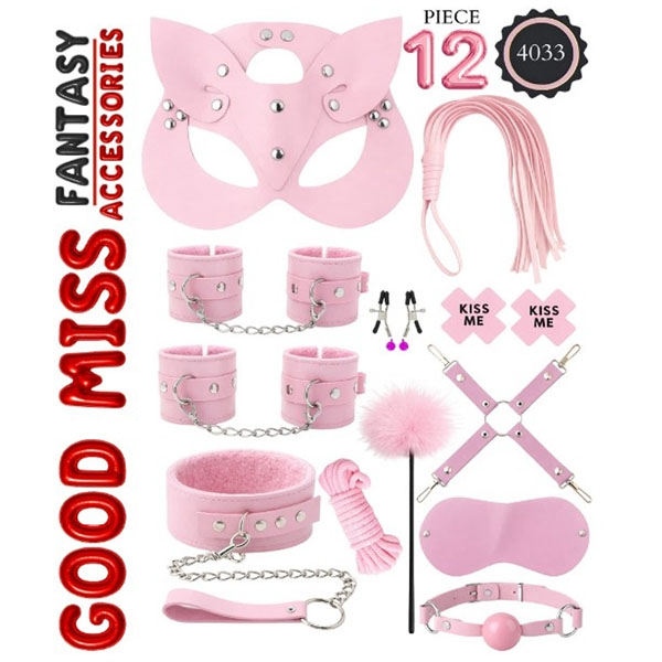 Good Miss BDSM set 12 pcs 4033