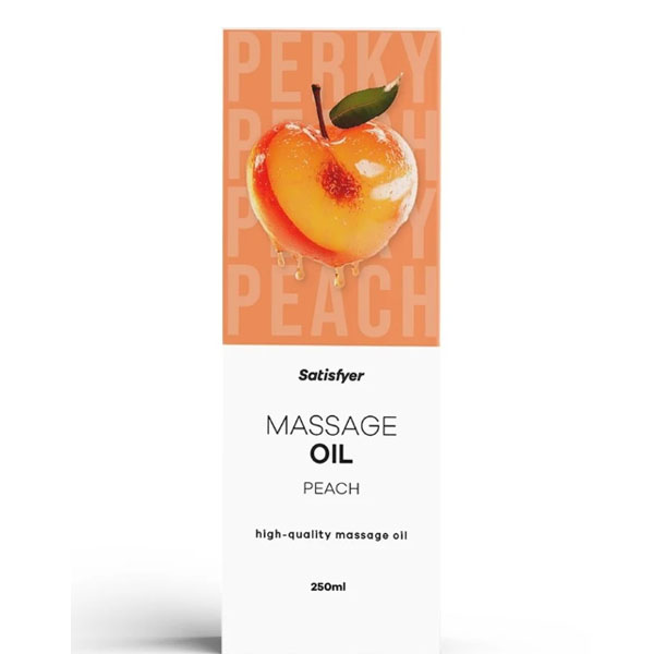 Satisfyer massage oil Peach - Slika 2