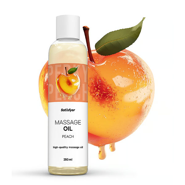 Satisfyer massage oil Peach - Slika 3