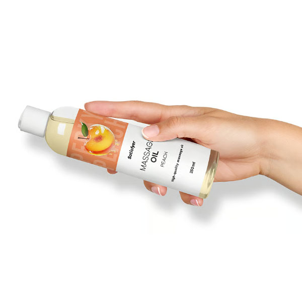 Satisfyer massage oil Peach - Slika 7